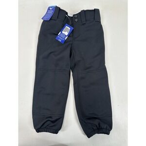 Mizuno Baseball Softball Pants Girls M Medium Performance‎ Plus Padding Black